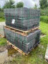 (2) New Skid Lot Of Hanover Pavers Dark Gray