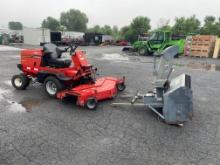 2005 Jacobsen 628D 72" 4X4 Hydro Front Mount Mower