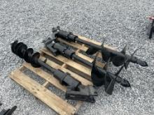 (3X) New Mini Excavator Auger Drive W/ Bit