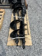 New Mini Excavator Auger Drive W/ Bits