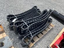 (4) Set Of New Mini Excavator Tracks