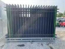 New Skid Lot Of (20) Pcs 10X7' Steel fence