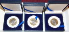 (3) 1000 Lire - John Paul II. Vatican City Commemoratives.