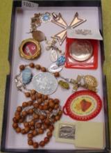 Variety of Religious Jewelry Items.