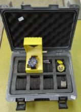 (2) Invicta Watches, Kenneth Cole Watch & Case.
