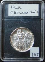 1926 Oregon Trail Commemorative Half Dollar MS63.
