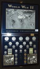 "World War II Historic Collection" includes 1941-1945 Silver Walking Liberty Half Dollars
