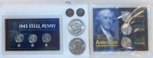 U.S. Variety: Quarters, Cents, Dollars.