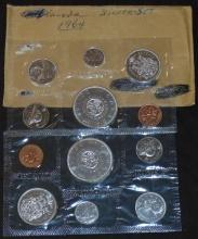 (2) 1964 Canada 6-Coin Silver Sets (1.11 ASW each)