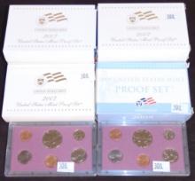 U.S. Proof Sets: (5) 2007, (1) 2009. Also (2) 1993 UNC Sets.
