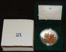 2001 Canada $5 .9999 Silver 1 Oz.