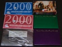 Variety: Proof and UNC Sets. Presidential $1 Sets.
