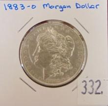 1883-O Morgan Dollar XF.
