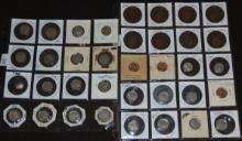 Variety: Flying Eagle, Indian, Wheat Memorial Cents. "V" and Buffalo Nickels.