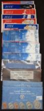 $34.50 face value in Modern UNC Sets. 1991, 96, 97, 99, 2004-2006.