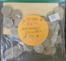 (35) Susan B. Anthony Dollars 1979 P, D, S.