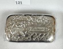 10 Troy Oz. Pioneer .999 Silver Poured Bar.