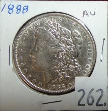 1888 Morgan Dollar.