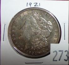 1921 Morgan Dollar.