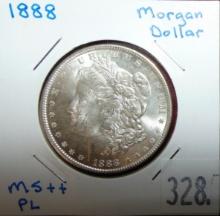 1888 Morgan Dollar.
