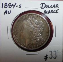 1884-S Morgan Dollar.