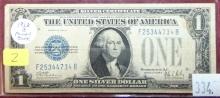 Series of 1928 B $1 Silver Certificate "Funny Back".