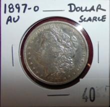 1897-O Morgan Dollar.