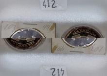(1) 1 Troy Oz. .999 Silver Rounds: Harley Davidson and BMW.