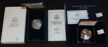 Marine Corp 230th Anniversary Silver Dollar. Korean War Silver Dollar.