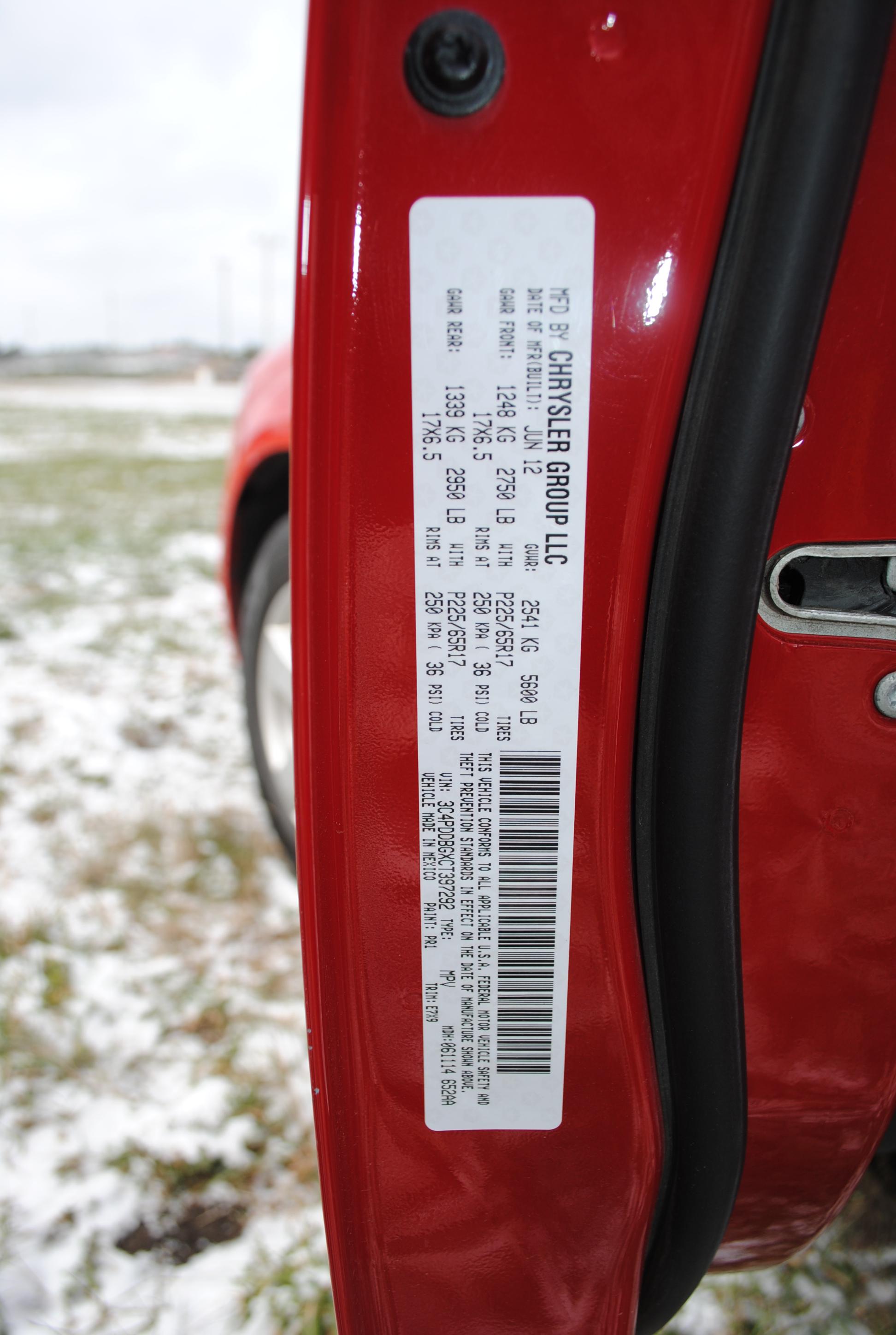 2012 Dodge Journey SXT AWD, 4-Door, 101,135 miles, serviced regulary, new tires around 3,000 miles a