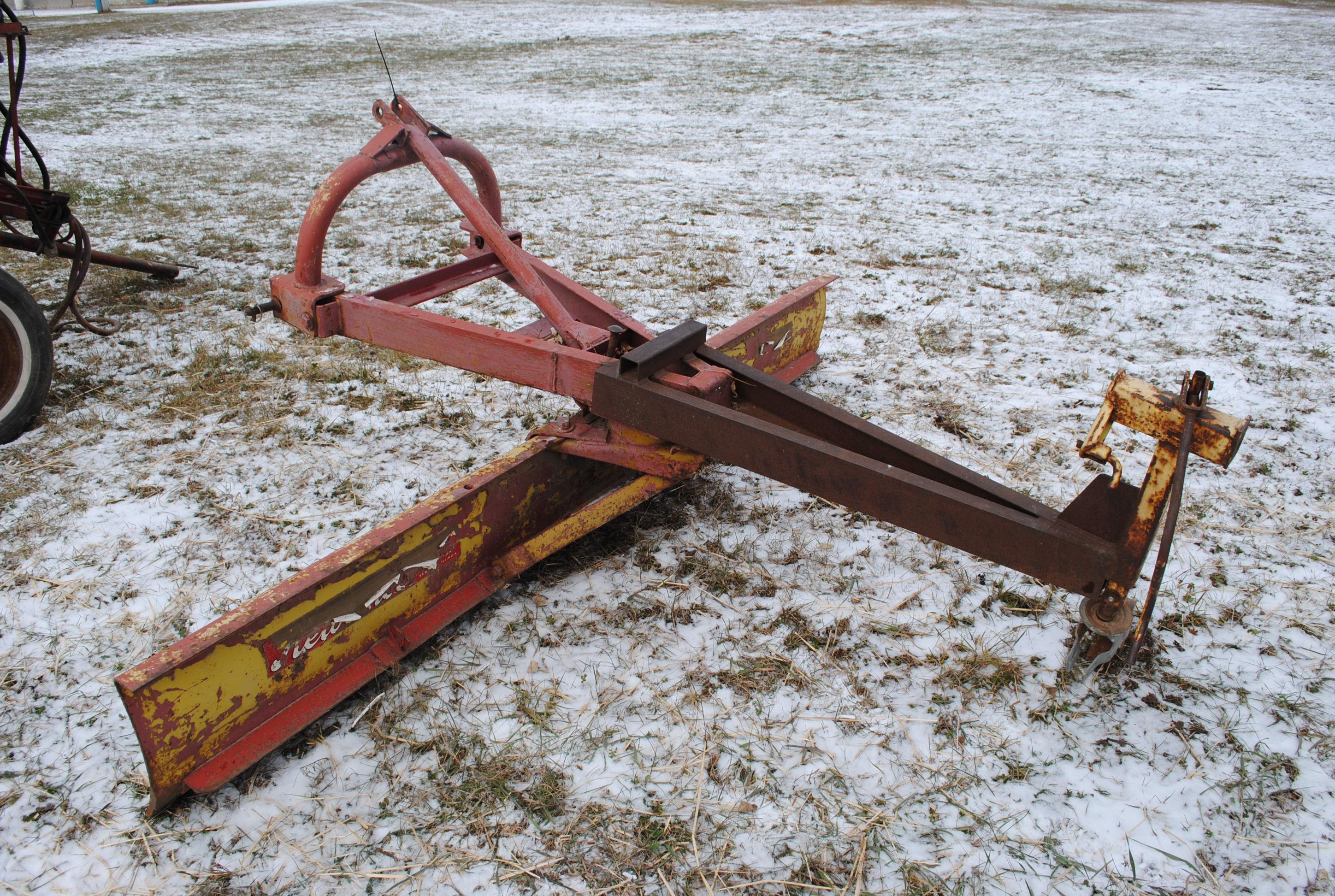 3-Point Back Blade, 8', Kewanee