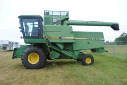 John Deere Turbo 6620 Combine, diesel, hydrostatic, chopper, fresh off the farm, full tank of fuel,