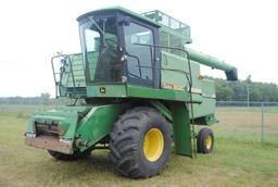 John Deere Turbo 6620 Combine, diesel, hydrostatic, chopper, fresh off the farm, full tank of fuel,