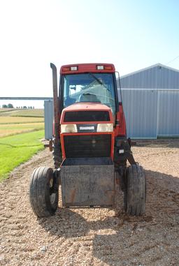 Case IH 7120 Tractor, Cab with heat and air conditioning, 3 hydraulics, dual pto, 3-point, 18.4R-42