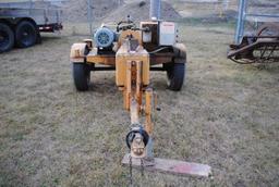 E-Z Crusher Rim Crusher with 31" throat, 10HP, 3-phase electric motor, control panel not hooked up