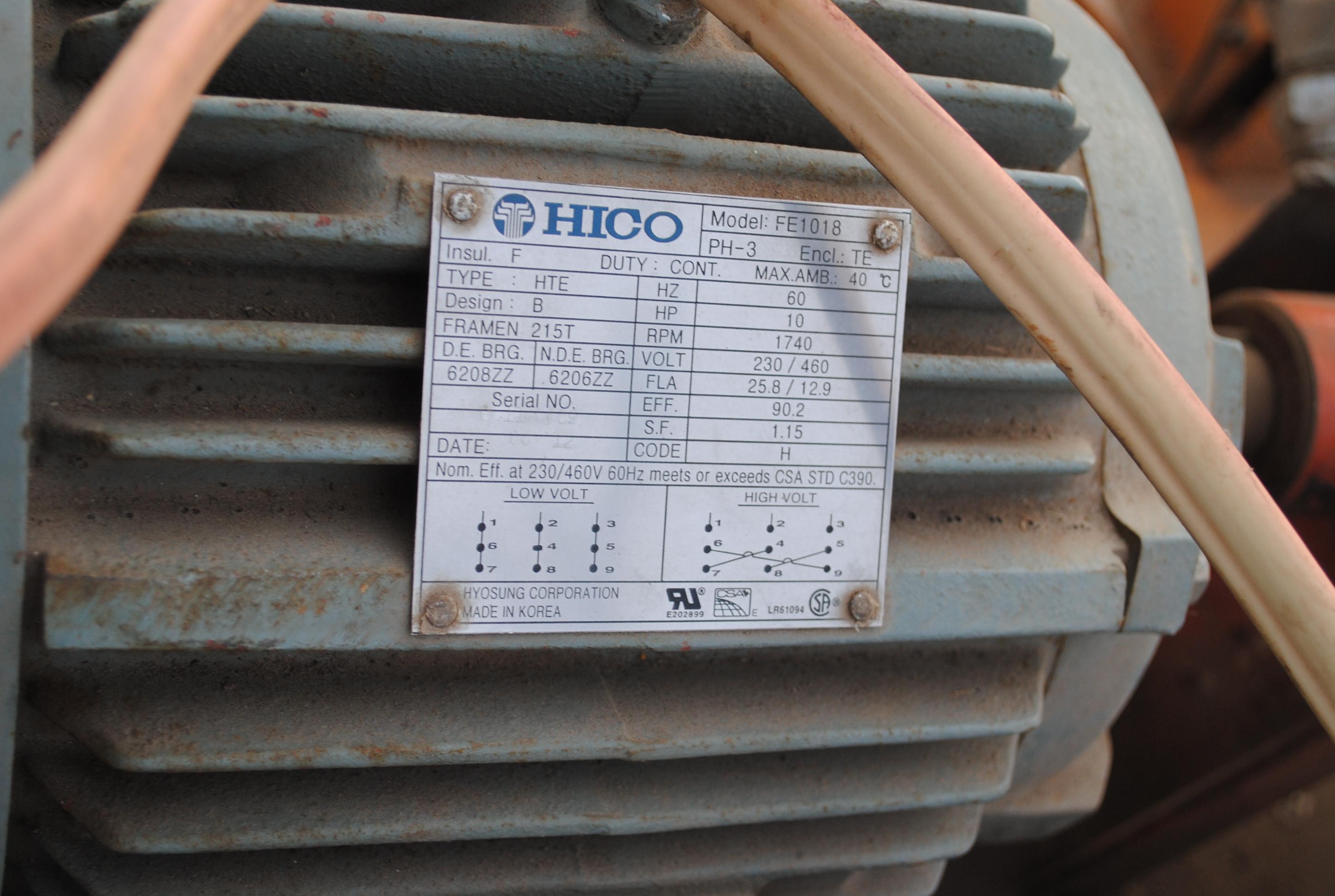E-Z Crusher Rim Crusher with 31" throat, 10HP, 3-phase electric motor, control panel not hooked up