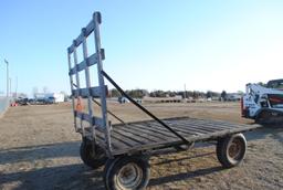 Hay rack on Minnesota Big 7 running gear, 8'x10'