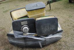 Pallet of John Deere planter boxes (sell as pile)