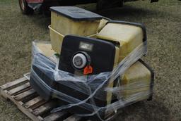 Pallet of John Deere planter boxes (sell as pile)