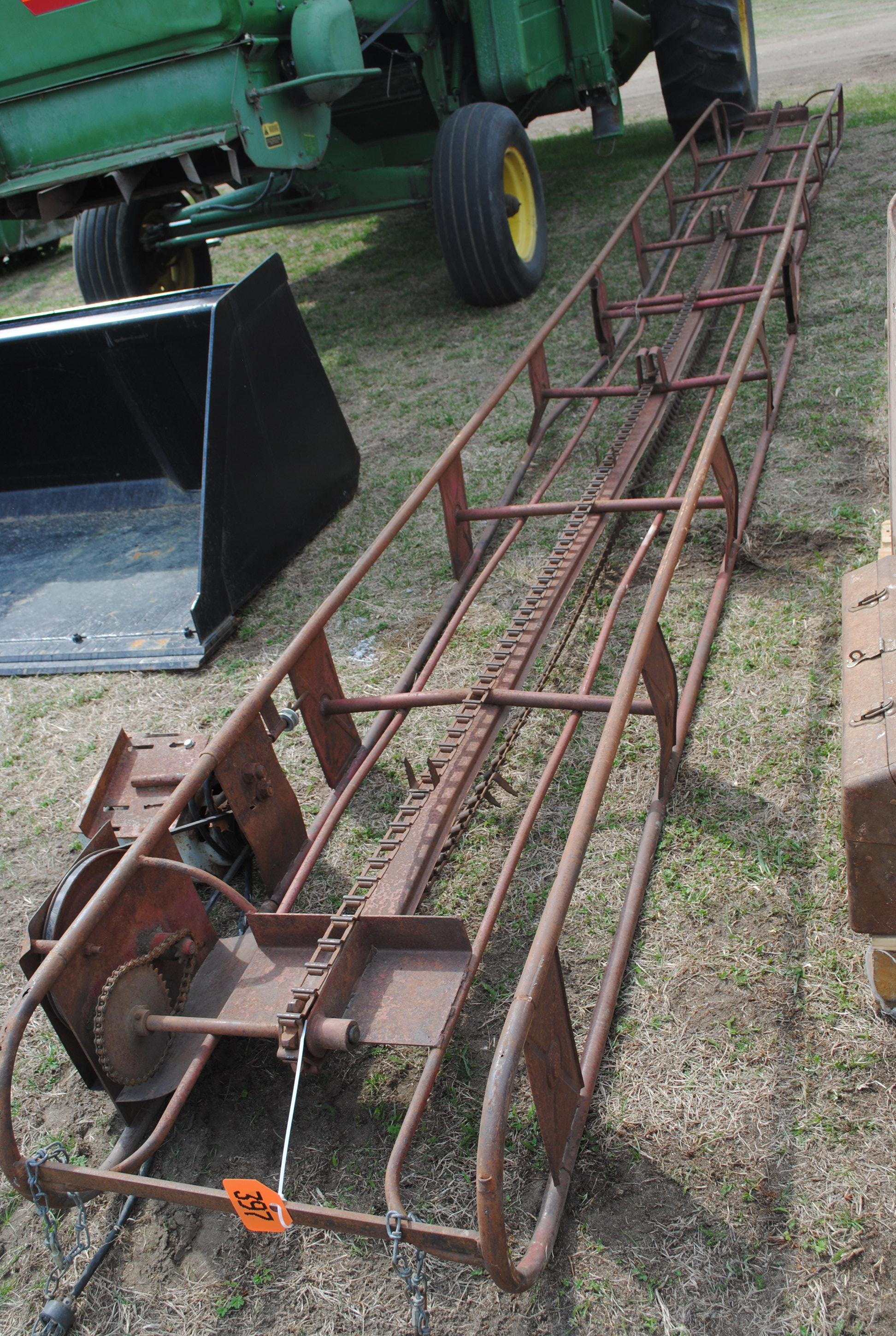 22' Bale Conveyor with motor