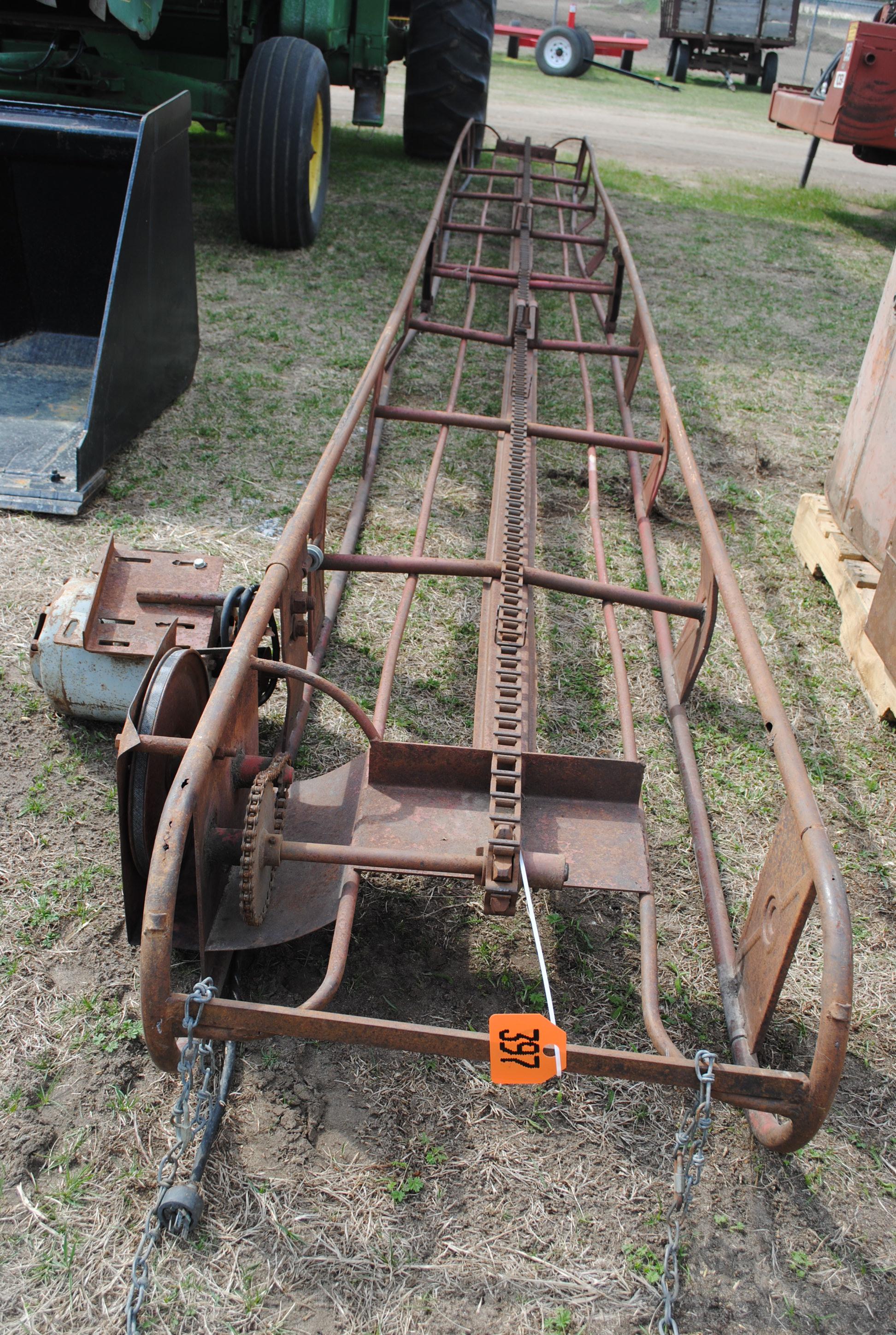 22' Bale Conveyor with motor