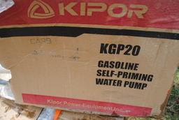 KGP20 Gas Water Pump, new in box, self priming