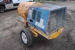 Cement mixer, owner states "carb just cleaned, new spark plug, just changed oil, gear lube & grease