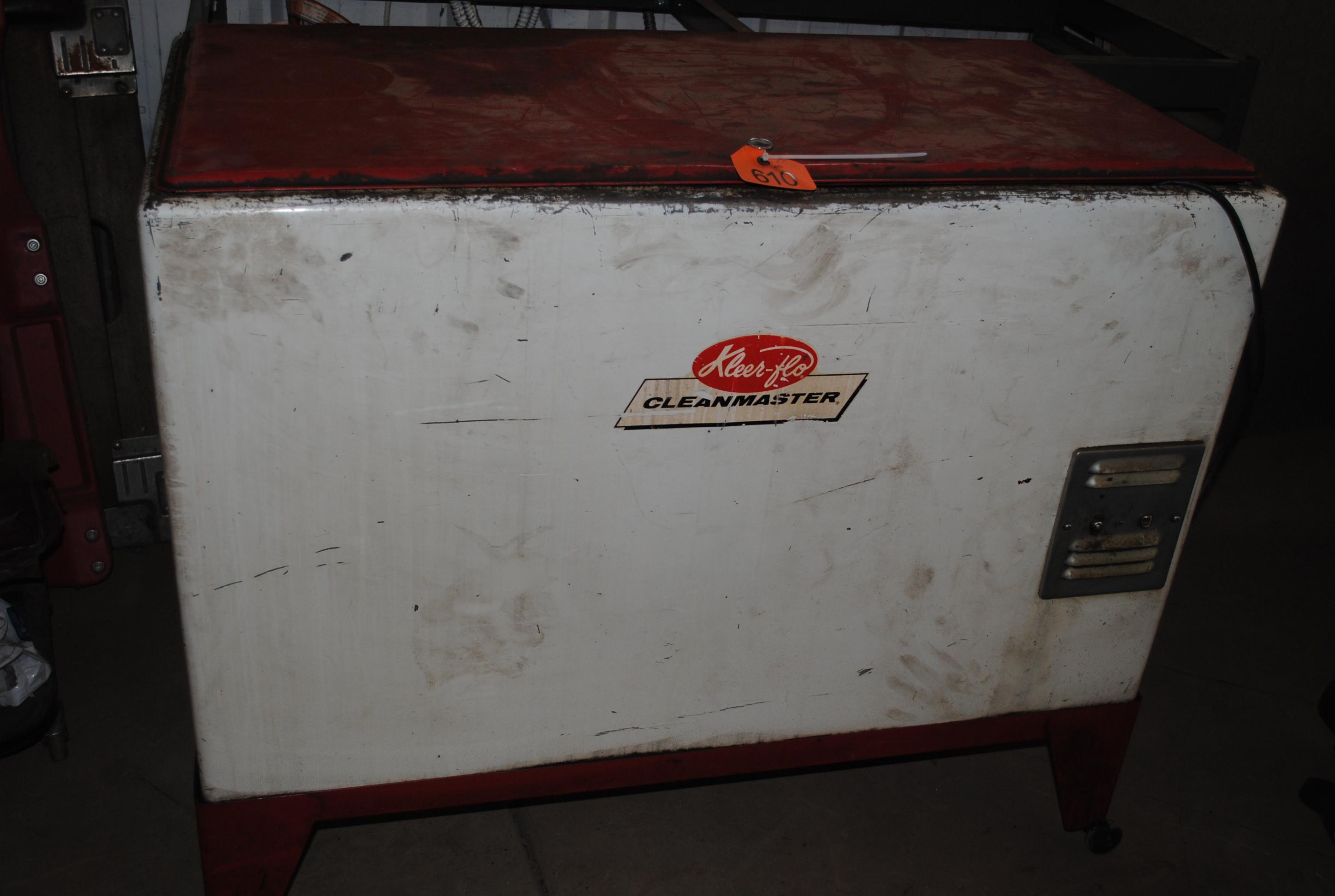 Kleer-Flo Clean Master "Super Cleanmaster Model 90" Parts Washer