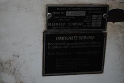Kleer-Flo Clean Master "Super Cleanmaster Model 90" Parts Washer