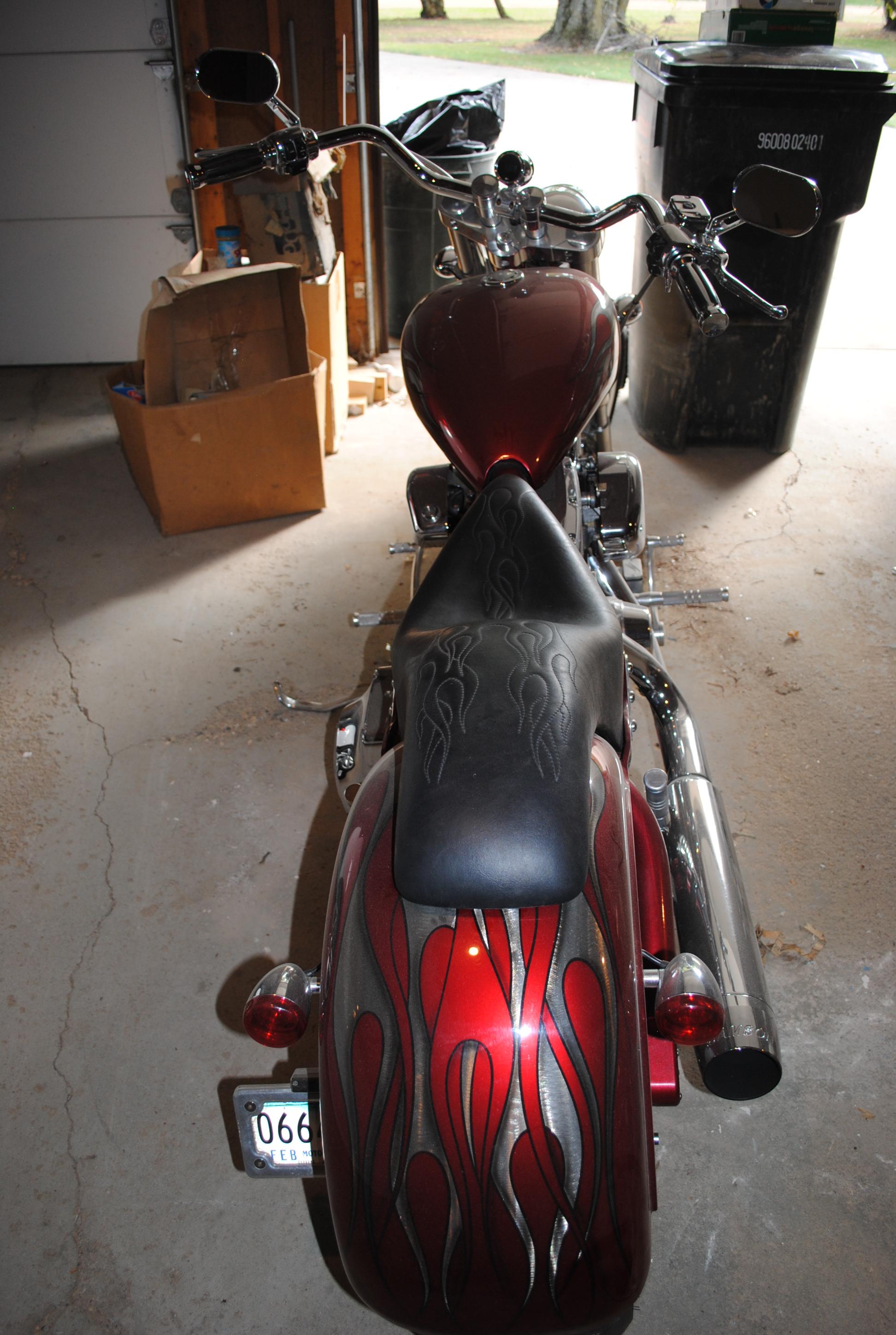 2004 Swift Custom Chopper Motorcycle with S&S motor, new tires, new seat, chromed out. Titled - Sale