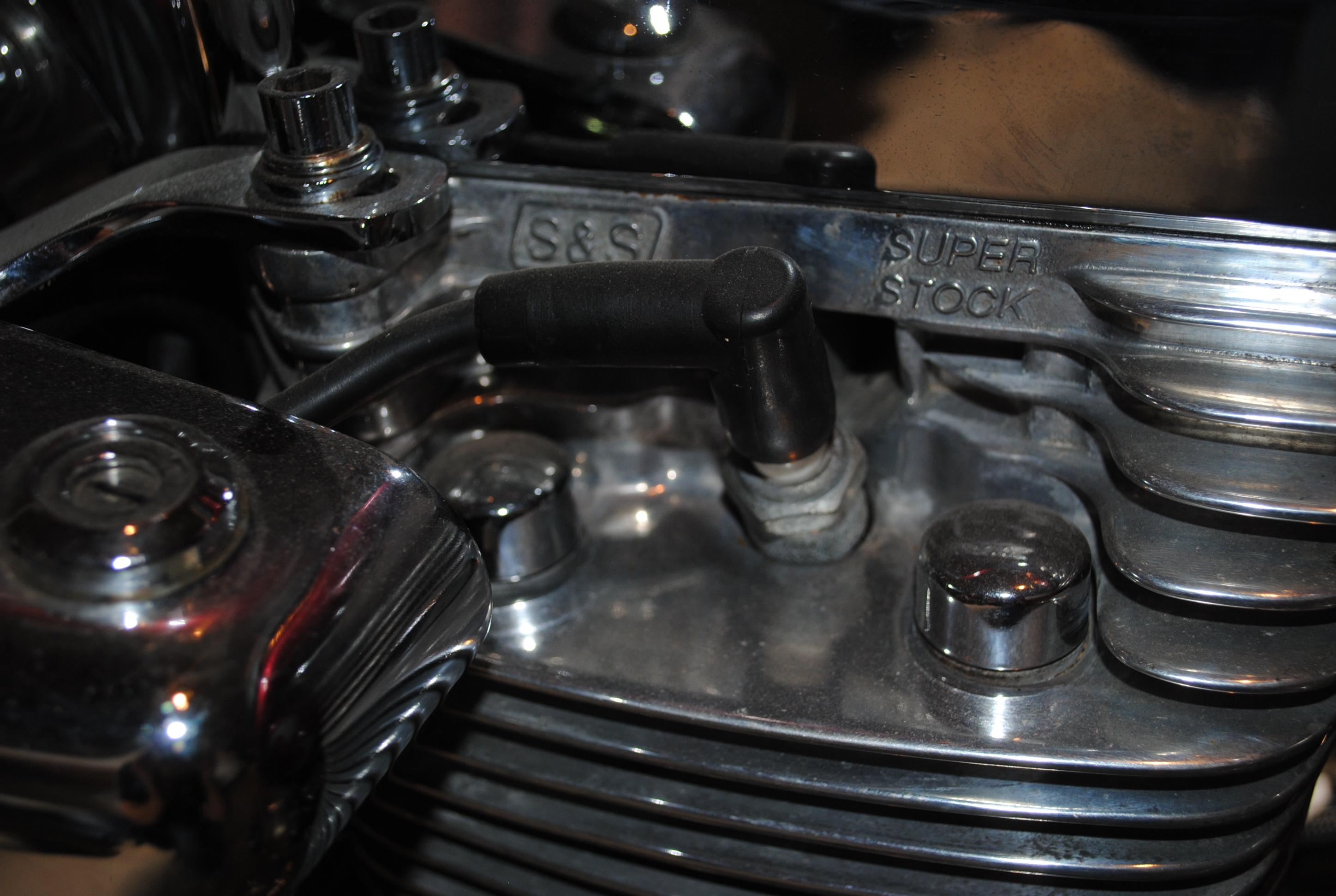 2004 Swift Custom Chopper Motorcycle with S&S motor, new tires, new seat, chromed out. Titled - Sale