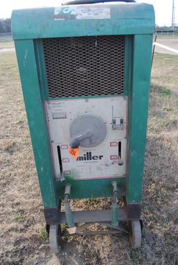 Miller AC/DC Arc Welder, Model MD-300, no leads, on cart, works