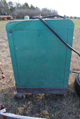 Miller AC/DC Arc Welder, Model MD-300, no leads, on cart, works