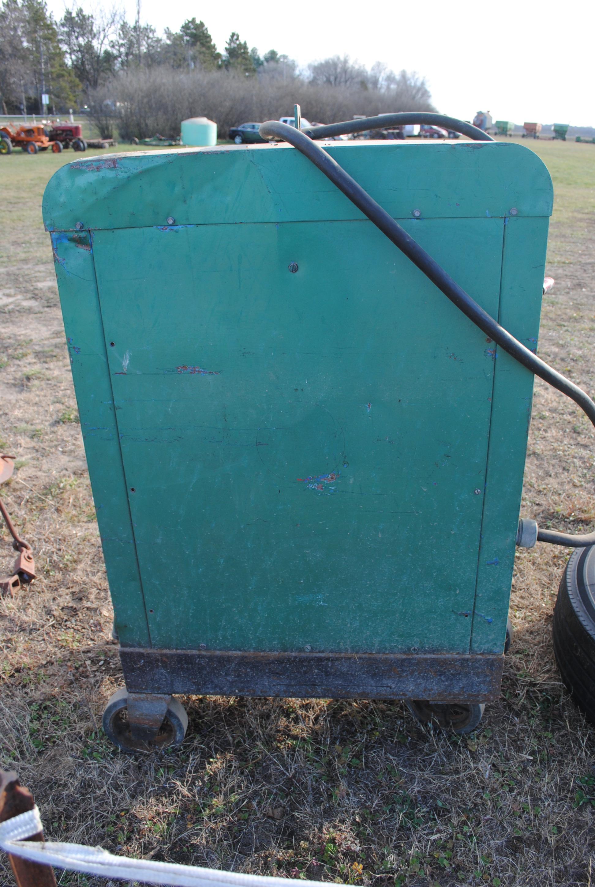 Miller AC/DC Arc Welder, Model MD-300, no leads, on cart, works